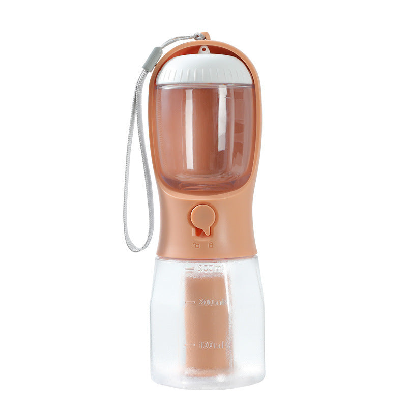 3 in 1 Dog Water Cup Food and Garbage Bag Holder