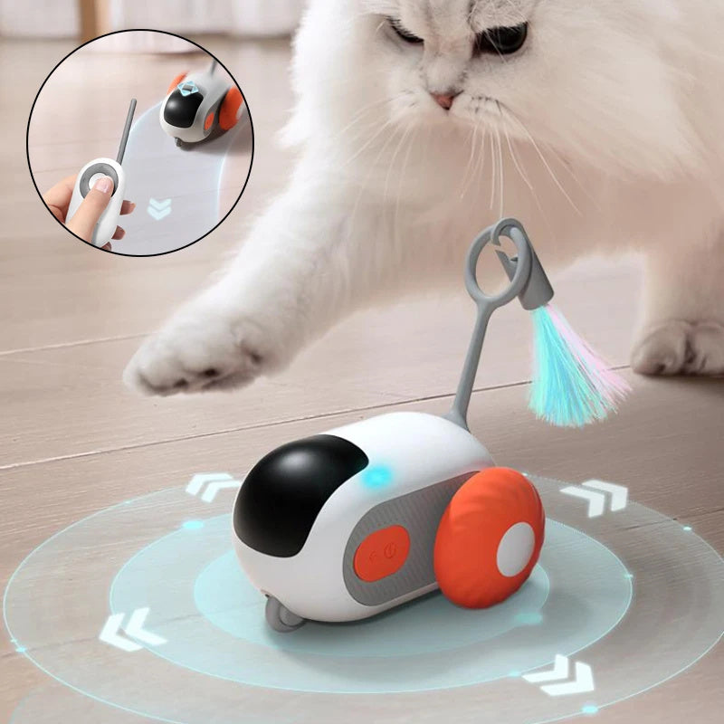 Smart Remote-Controlled Cat Toy Car