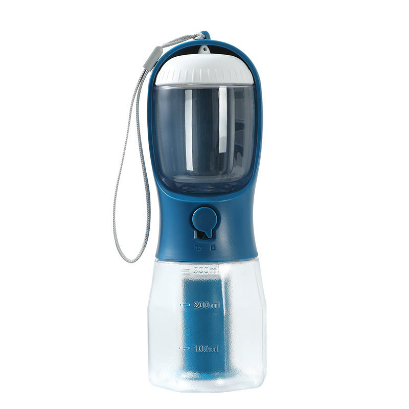 3 in 1 Dog Water Cup Food and Garbage Bag Holder