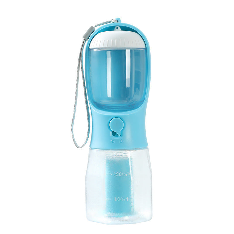 3 in 1 Dog Water Cup Food and Garbage Bag Holder