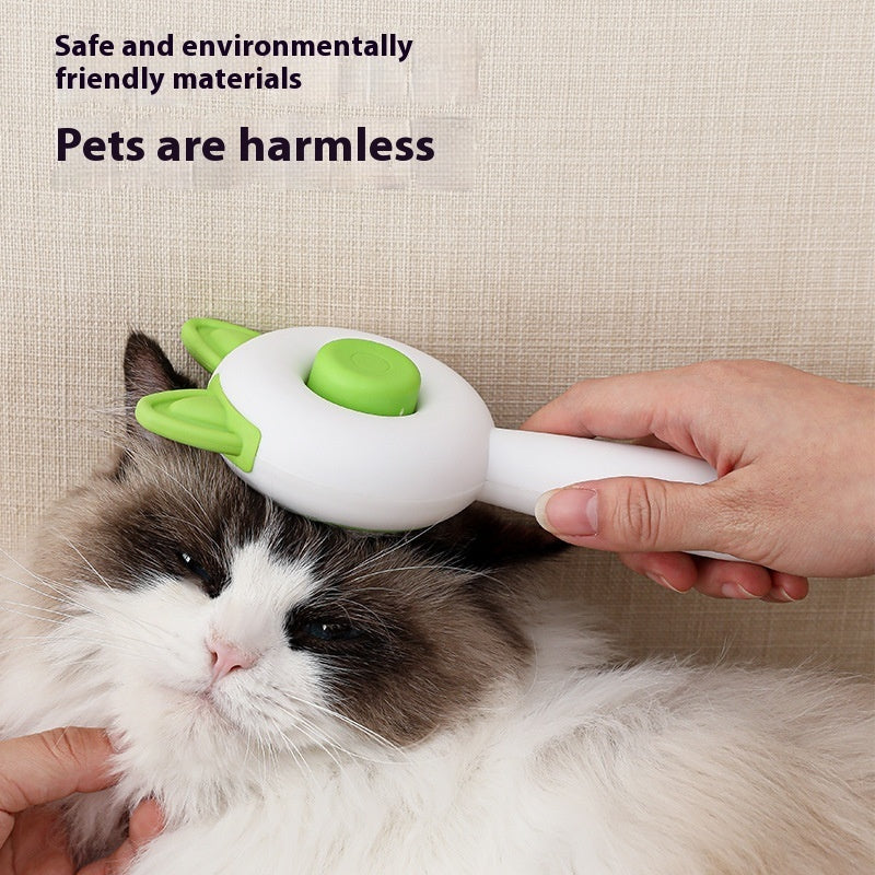 Self-Cleaning Pet Brush – Grooming Comb for Dogs & Cats